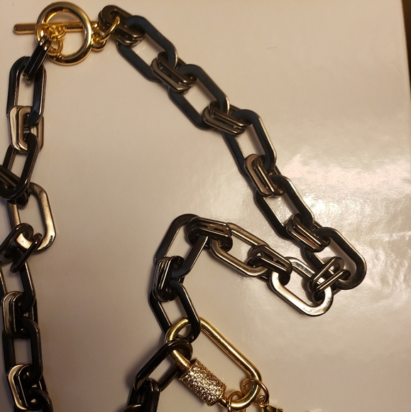Melania Clara gunmetal necklace - Picture 3 of 5